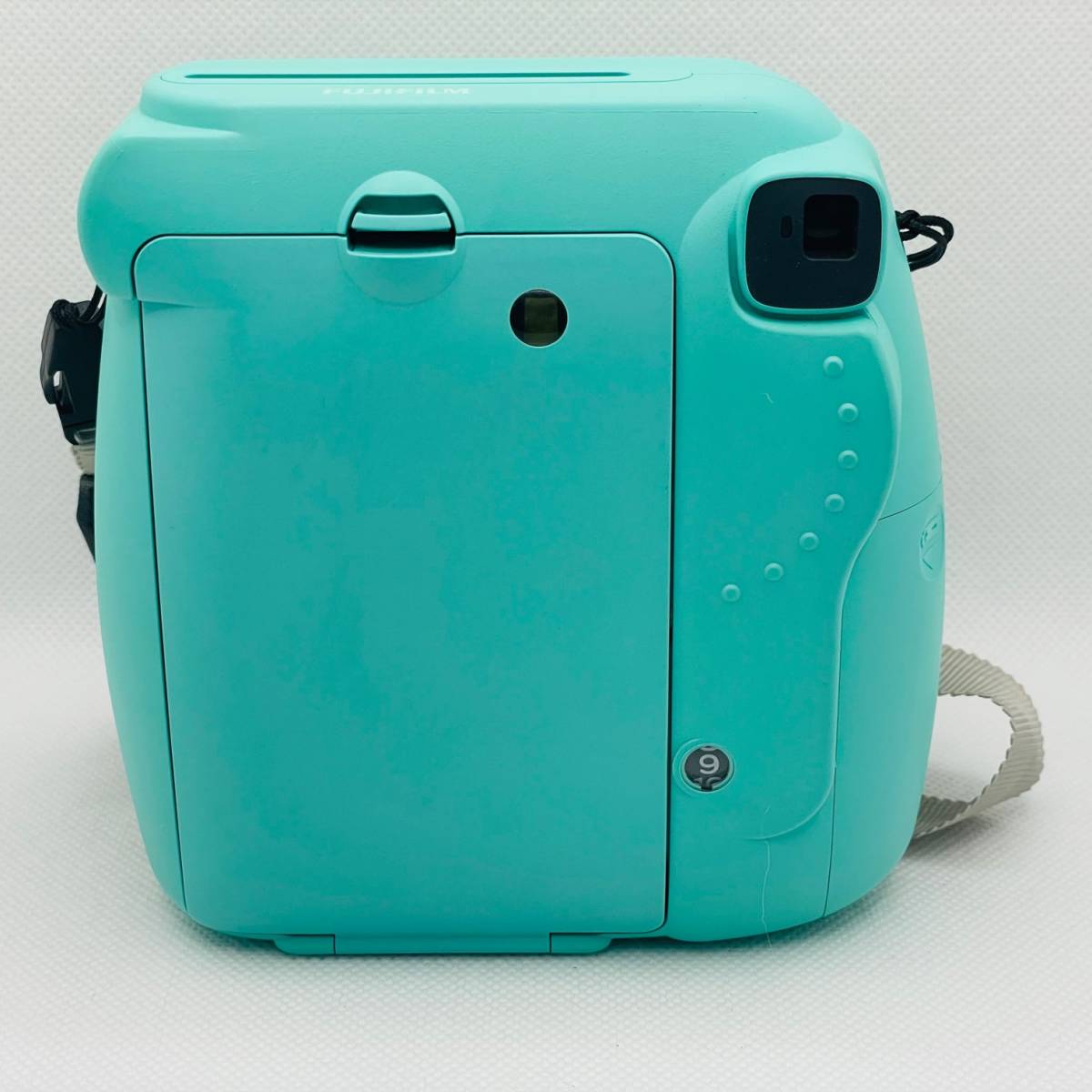 中古品 富士フィルム instax mini 8+ チェキ ミント インスタントカメラ_画像3