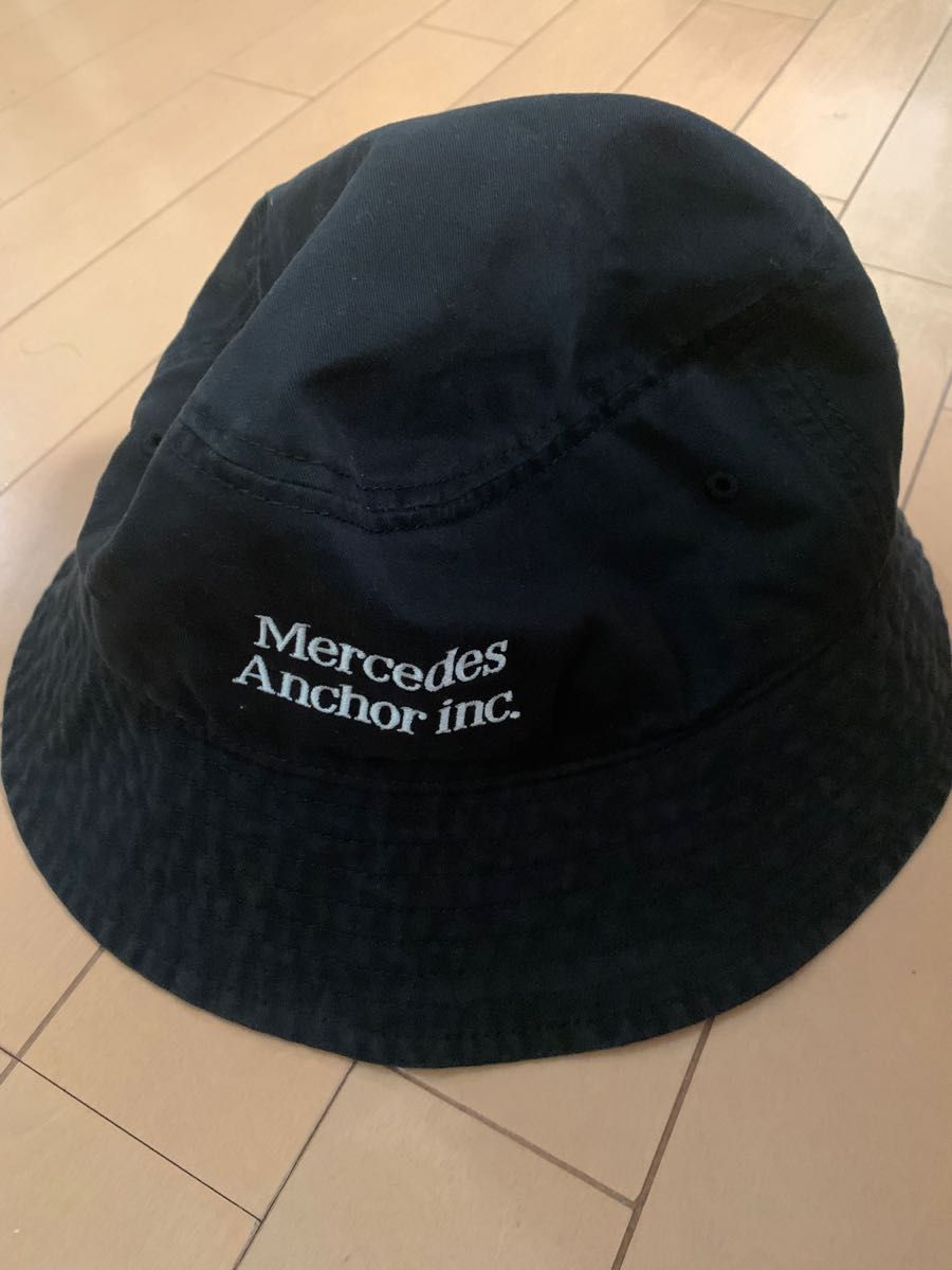 Mercedes Anchor Inc. Bucket Hat バケットハット　キャップ　黒　ブラック