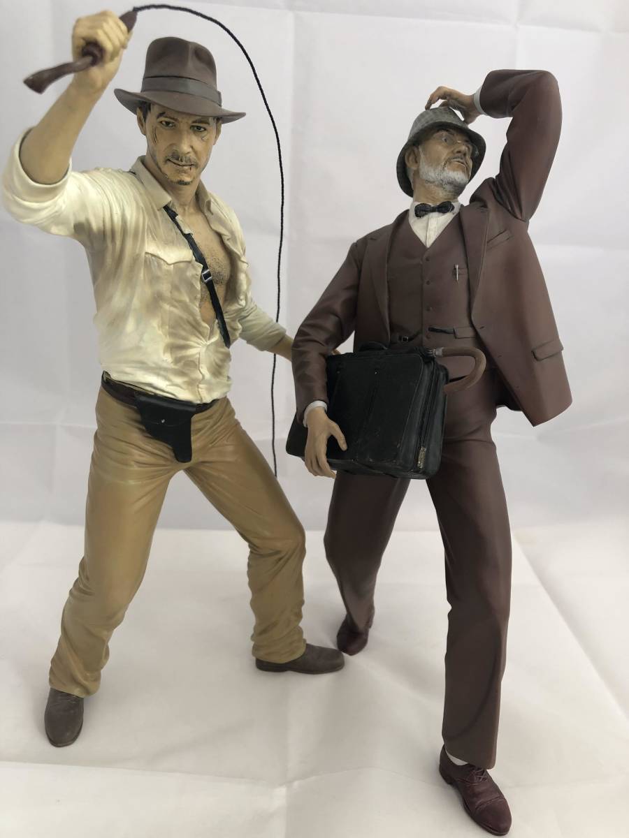 インディ・ジョーンズ & ヘンリー・ジョーンズ ソフビ完成品 ホライゾン HORIZON Indiana Jones