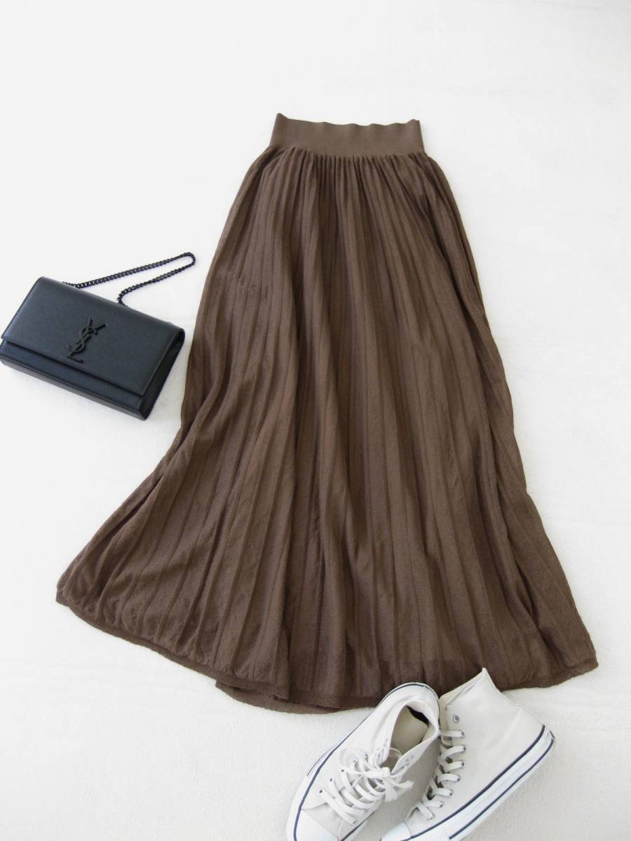  beautiful goods *Mila Owen Mira o-wen* maxi skirt * long height *0(7 number )* flair * long skirt * adult pretty style *