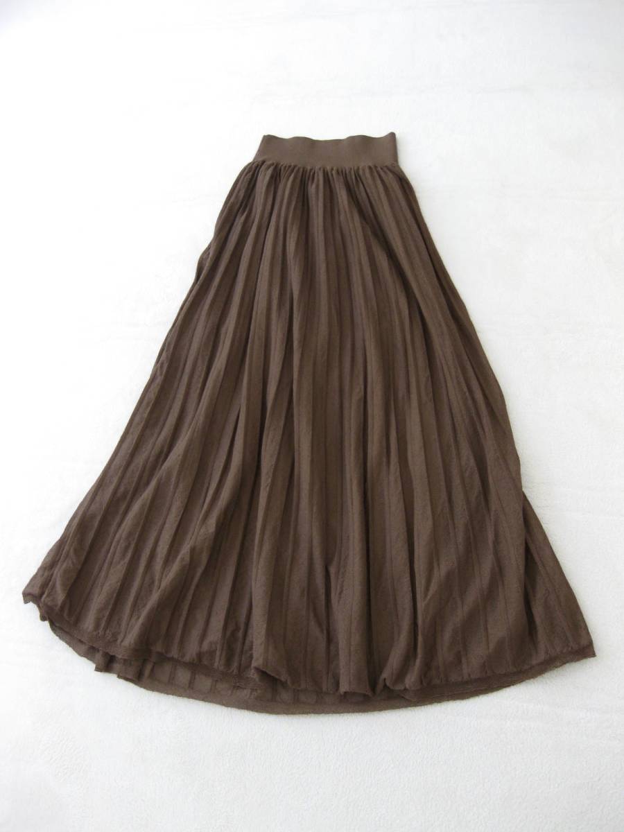  beautiful goods *Mila Owen Mira o-wen* maxi skirt * long height *0(7 number )* flair * long skirt * adult pretty style *