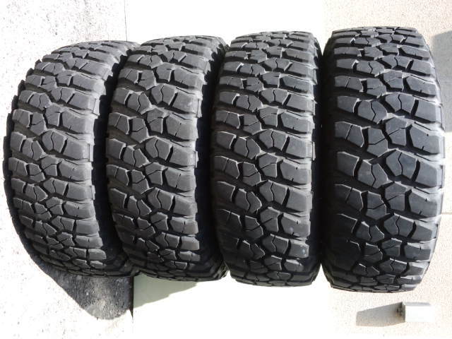 35x12.50R18 LT BF GOODRICH MUD-TERRAIN KM2 グッドリッチマッドテレーン 4本ランクルプラドタンドラセコイアタイタンダッジラムサファリ_画像1