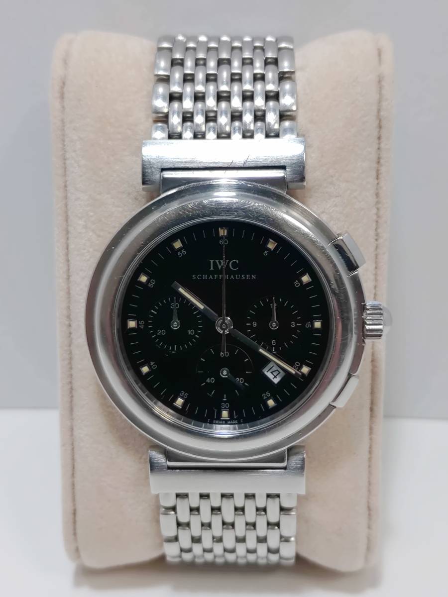 IWC SCHAFFHAUSEN インターナショナルウォッチカンパニー IWC クロノグラフ デイト クォーツ メンズ【中古】