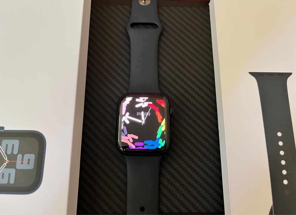 専用】Apple Watch SE 第二世代(GPSモデル)- 44mmミッドナイト Apple