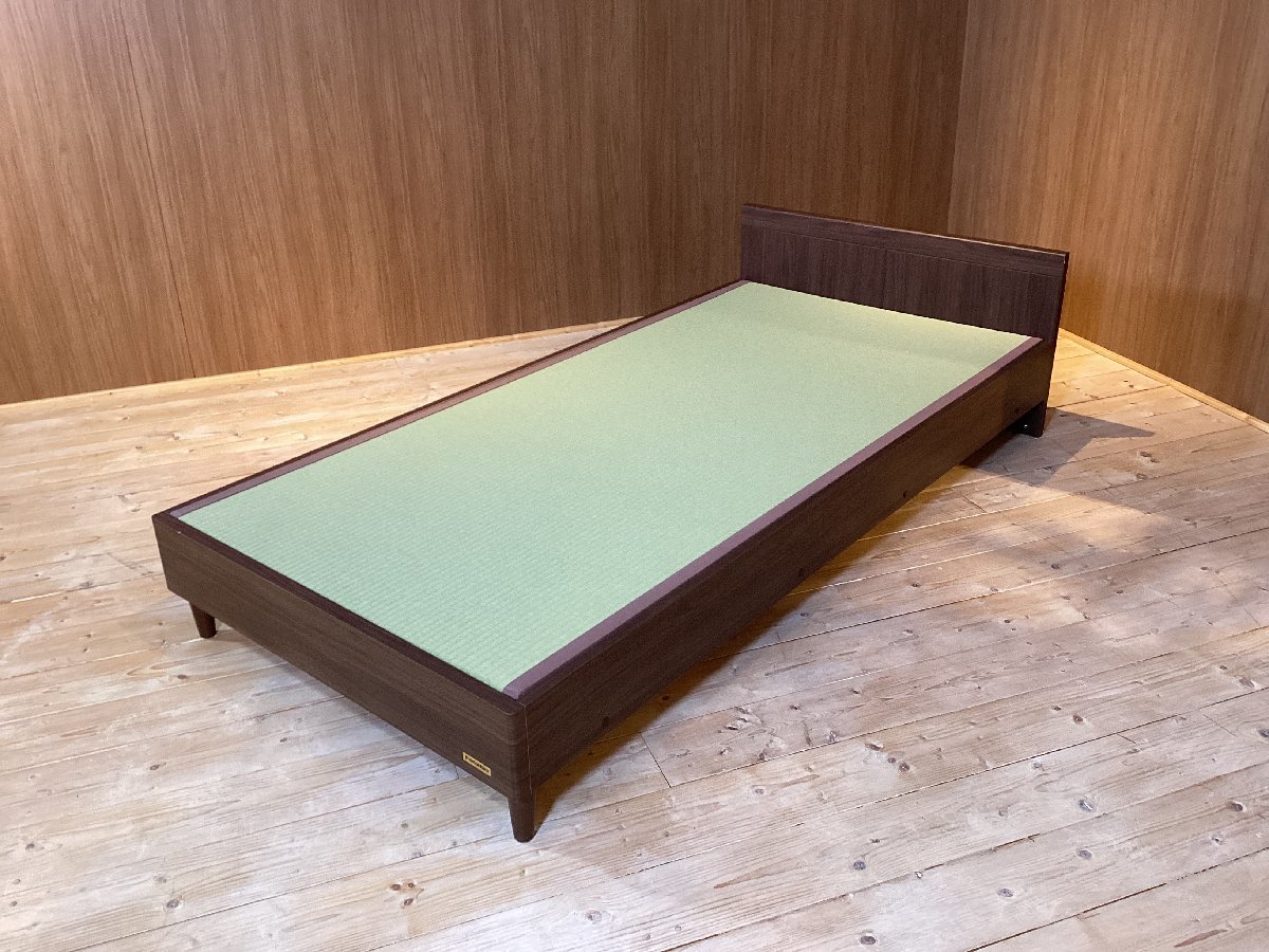 展示未使用 美品 フランスベッド製　畳ベッド　シングル　タタミーノ　F-2 GMB