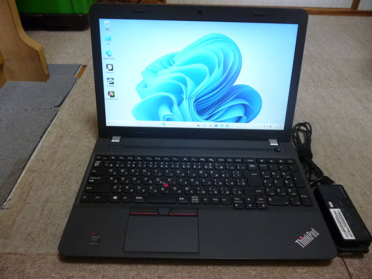 2022年最新入荷 4G / 6100U i3 Core E560 ThinkPad Lenovo / SSD搭載