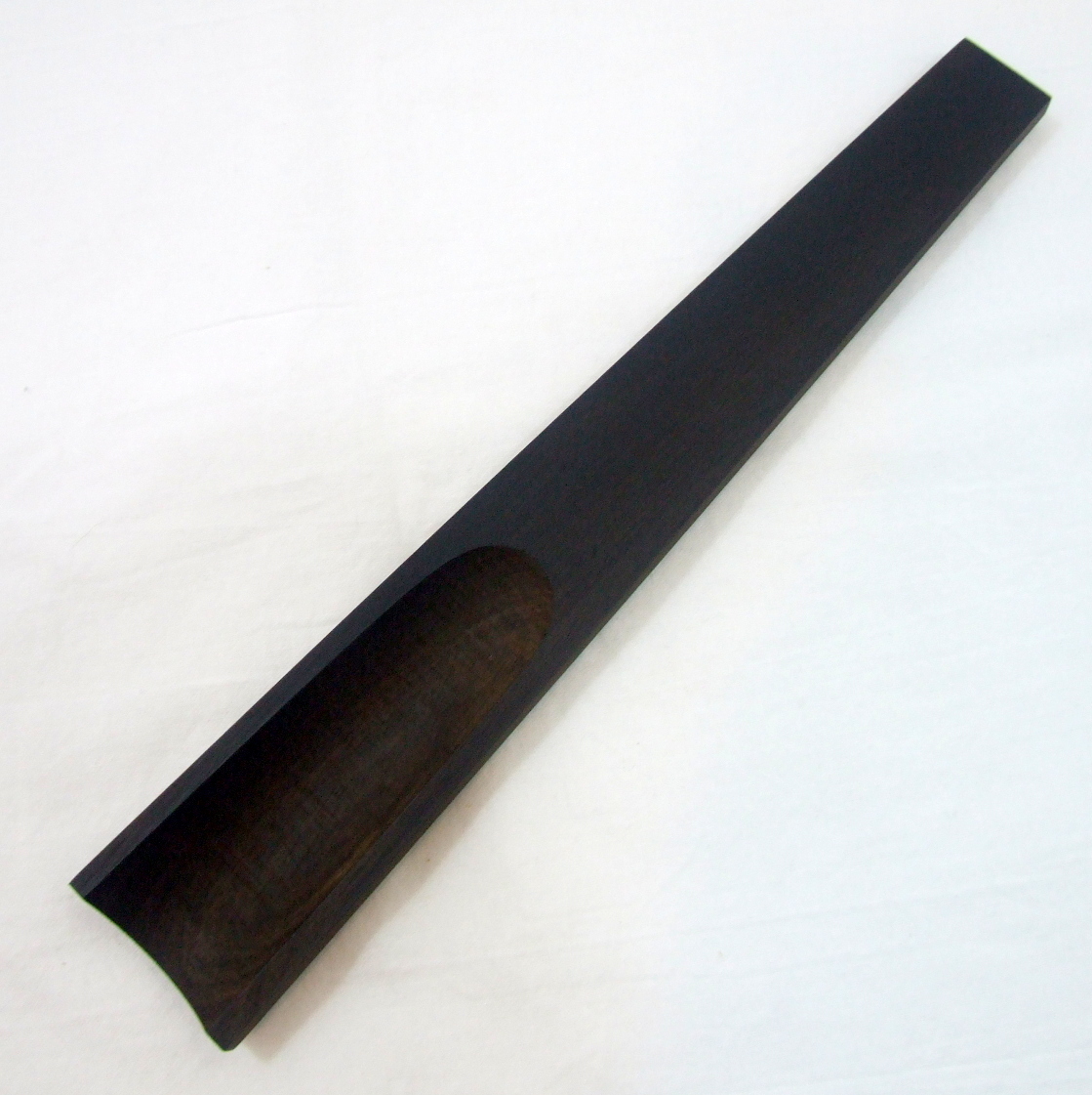 インド製 高品質黒檀 指板 フィンガーボード バイオリン4/4 用_画像2