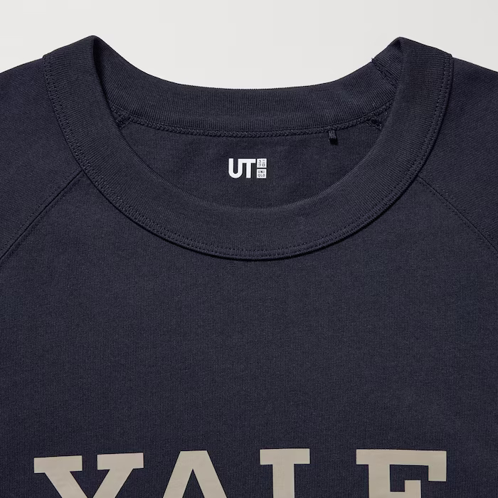 UNIQLO UT XL YALE グラフィックTシャツ UNIVERSITY LOGO イェール ヘビーウェイト（半袖・オーバーサイズフィット）ユニクロ_画像3