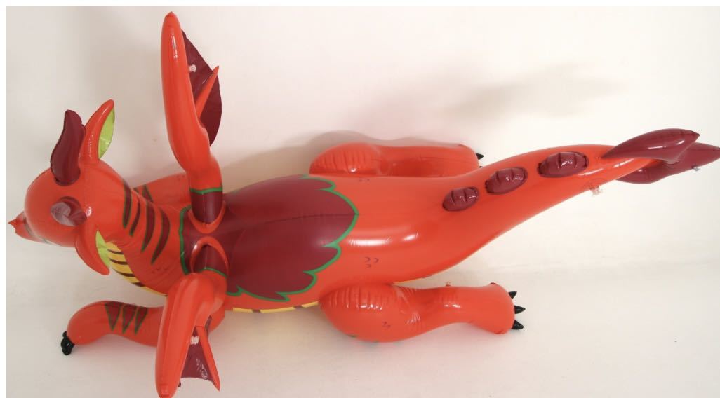 タイガー レッド フロート 空気ビニール風船 浮き輪 レア タイガー レッド フロート 空気ビニール風船 浮き輪 レア