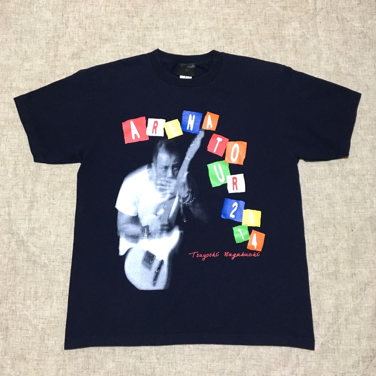 長渕剛　アリーナツアー　2014 Tシャツ  シアーT