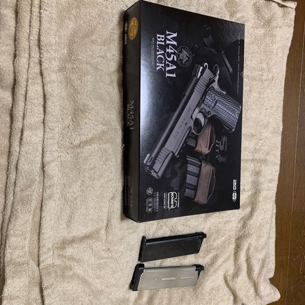 値下げ致しました。M45A1 BLACK 東京マルイ ガス ハンドガン-