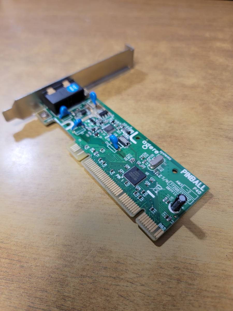 Archtek 56PAV2 アナログモデム カード PCI インターフェイス 動作未確認 増設ボード ファックスモデムの画像3