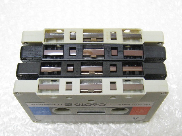 IWW-6762S　TOSHIBA カセットテープ 4本セット C-60TD BOMBEAT 90KS他_画像5
