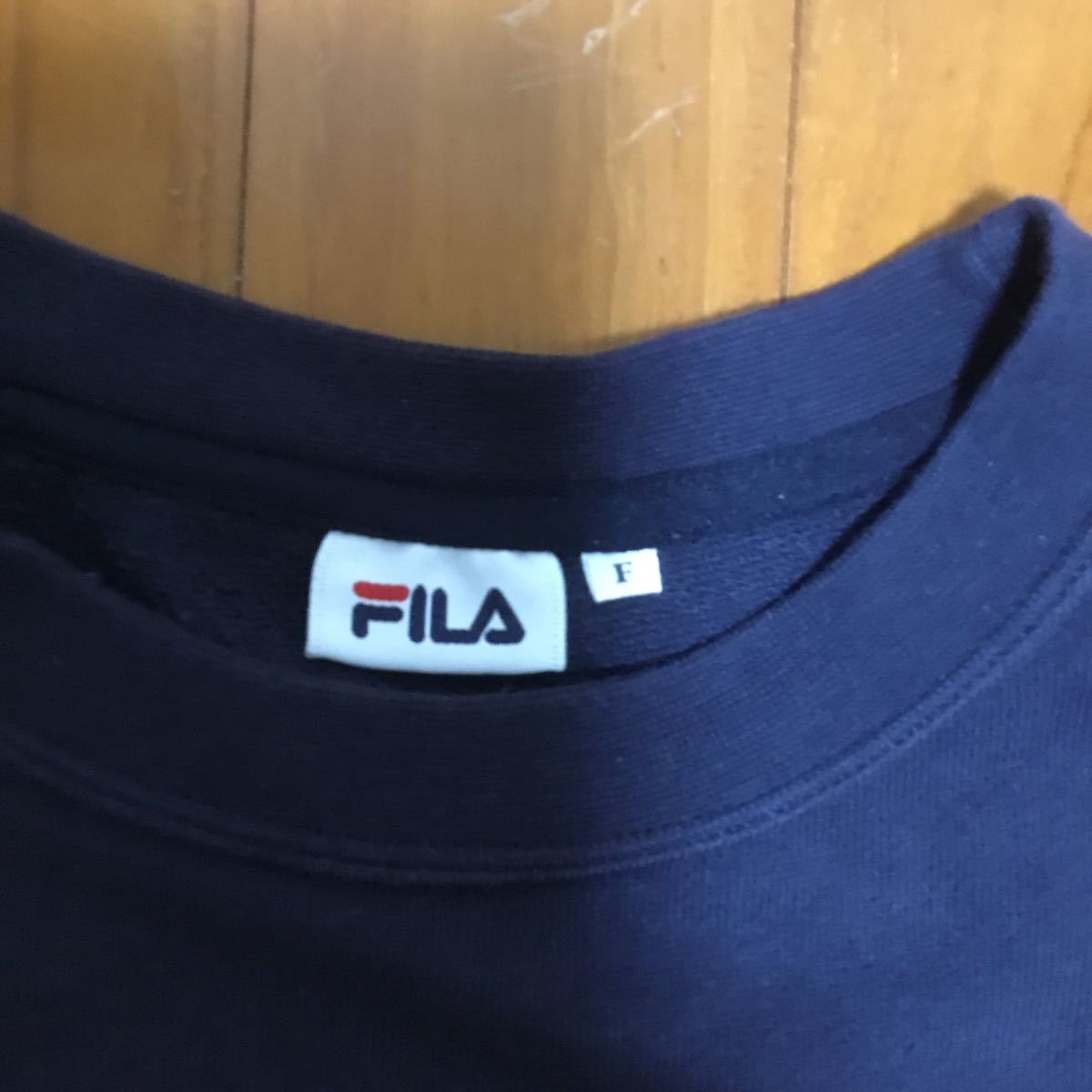 FILA フィラ　スウェット トレーナー　メンズ　サイズフリー　テニス_画像3