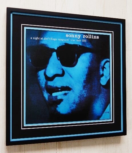 ブランド品専門の Night Rollins/a 額装/Sonny ソニー・ロリンズ/LP