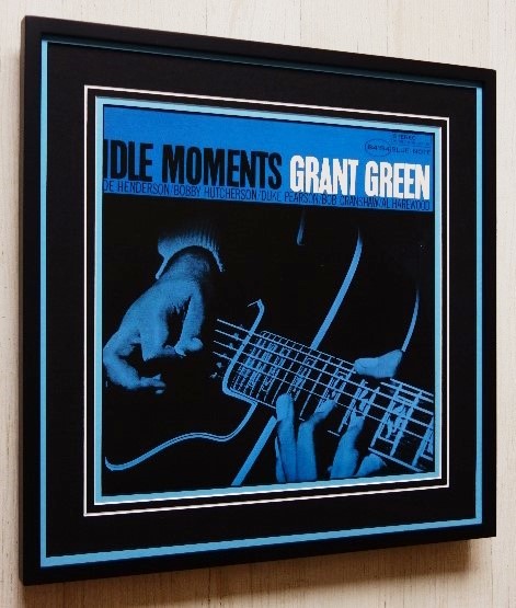 グラント・グリーン/50s Jazz Guitar Art/レコジャケ ポスター/Grant Green/Idol Moments/ブルーノート/Blue Note/Vintage Guitar/ジャズ