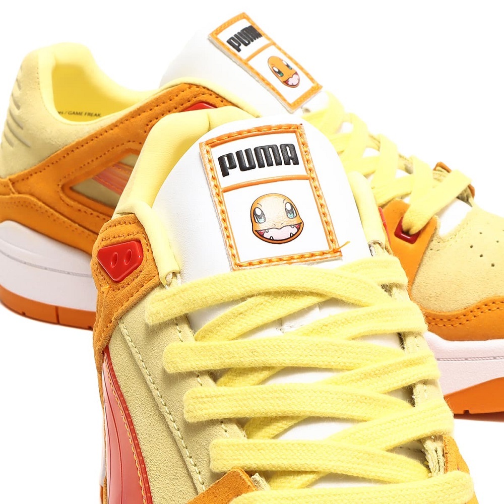  Puma 22.5cm slip Stream коричневый - man da-hi ящерица обычная цена 15400 иен orange желтый спортивные туфли Pokemon сотрудничество 