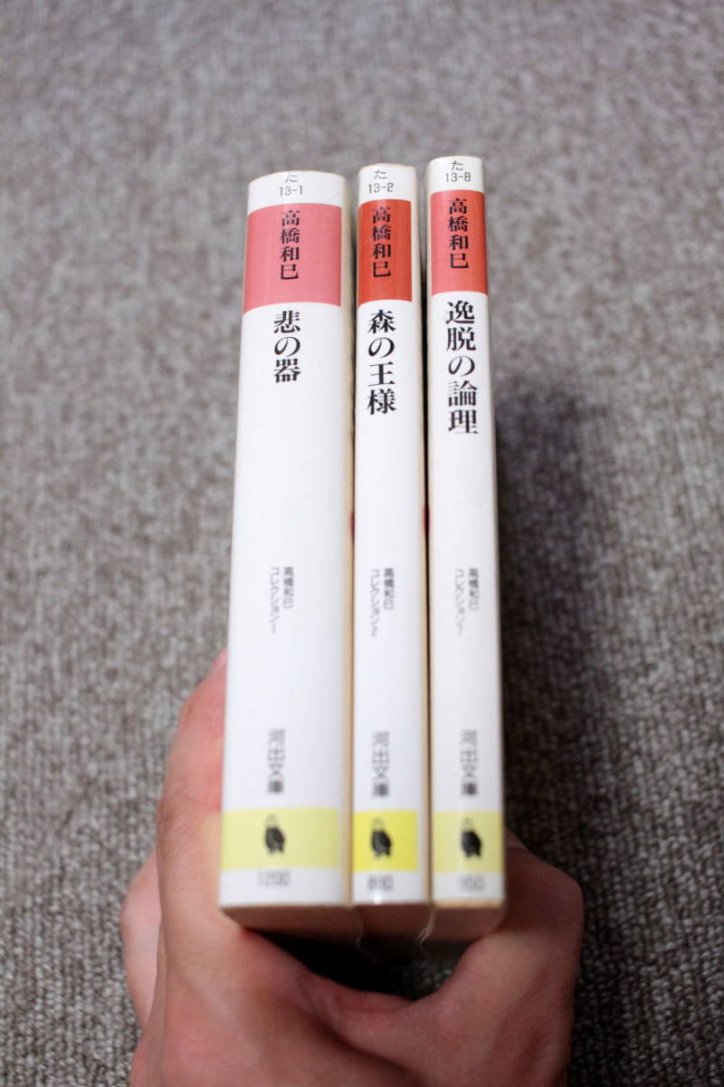 非の器　森の王様　逸脱の論理　高橋和巳コレクション　3冊セット　河出文庫_画像2