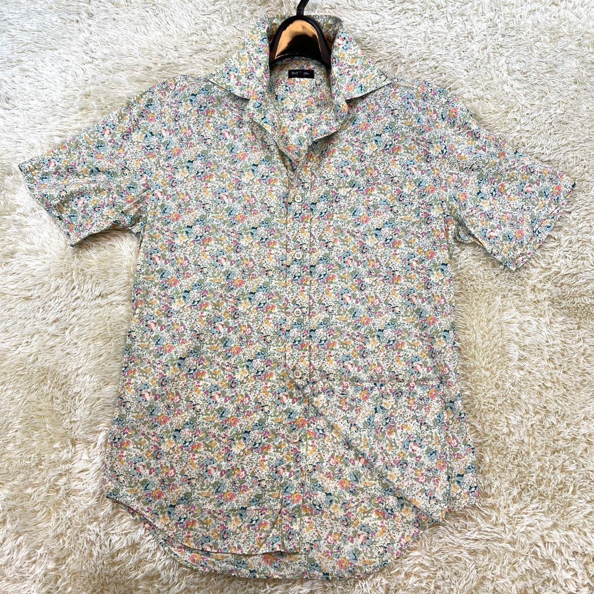 美品/希少L ポールスミスコレクション【圧巻の花柄】フラワー 総柄