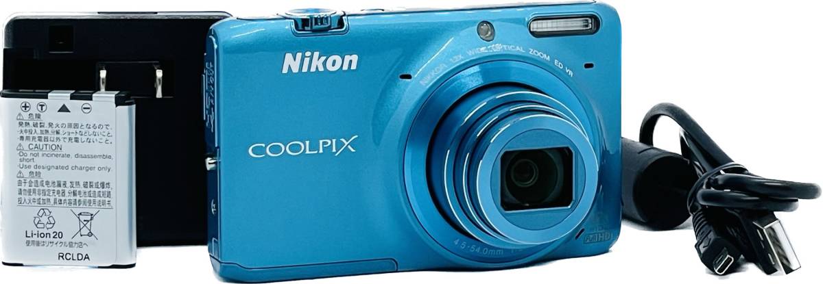 人気商品 ★極上品★ニコン Nikon クールピクス COOLPIX S6500 アクアブルー L498#1055 ニコン 人気商品 ★極上品★ニコン Nikon クールピクス COOLPIX S6500 アクアブルー L498#1055 ニコン