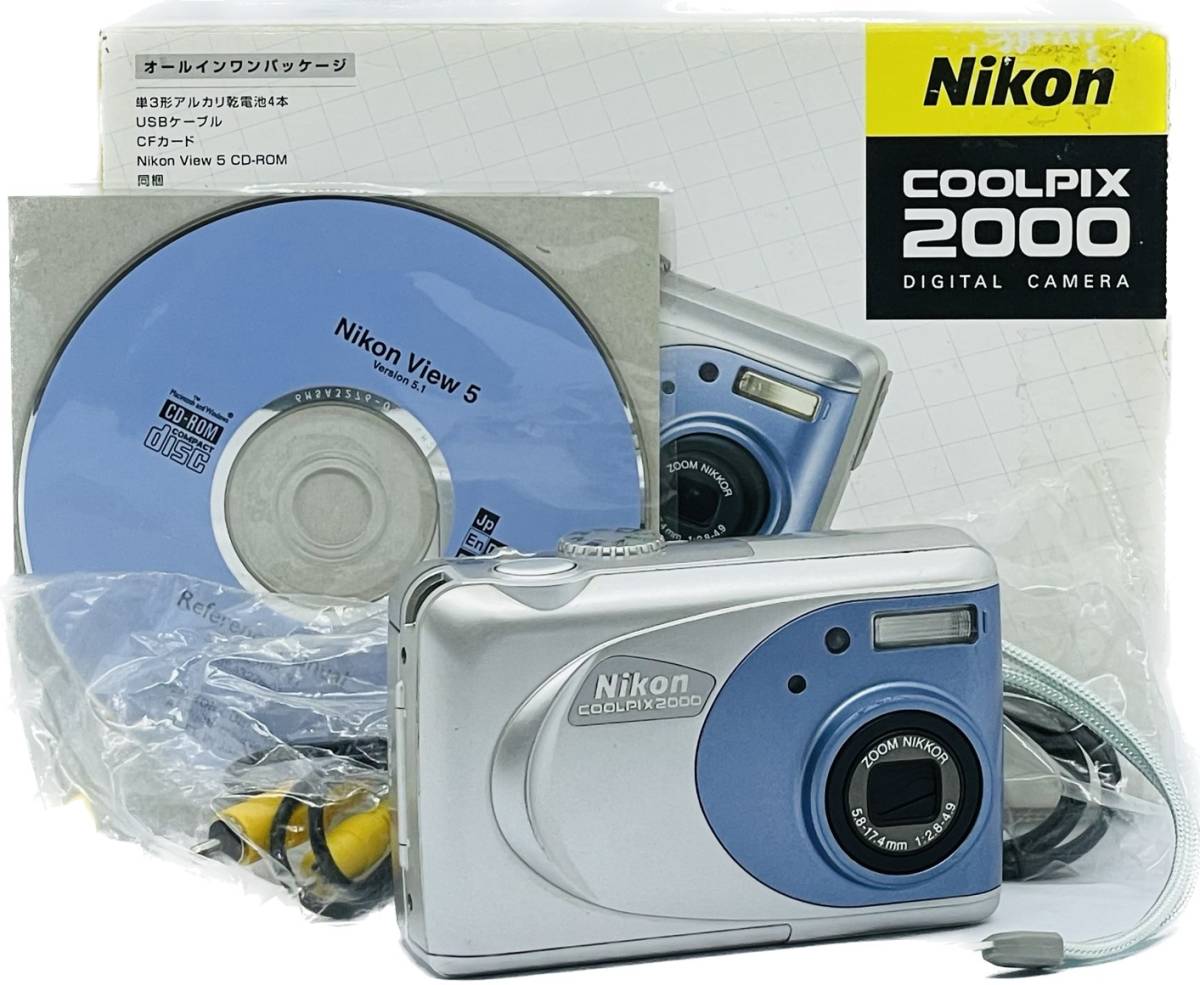 割引購入 Coolpix Nikon ☆元箱付き極上品☆ニコン 2000 L330#1106