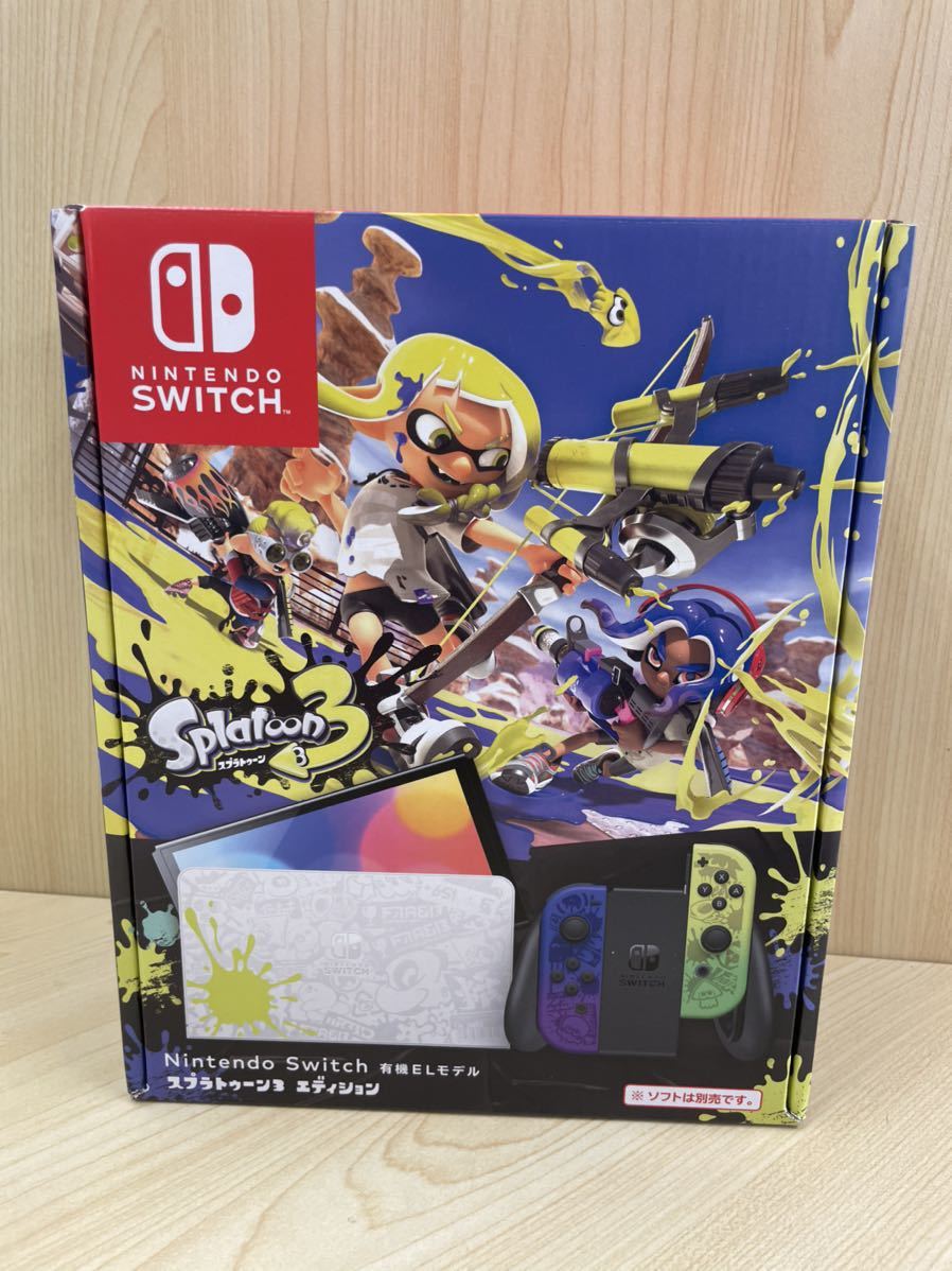 X30）極美品Nintendo Switch 有機ELモデル本体HEG-001 スプラトゥーン3