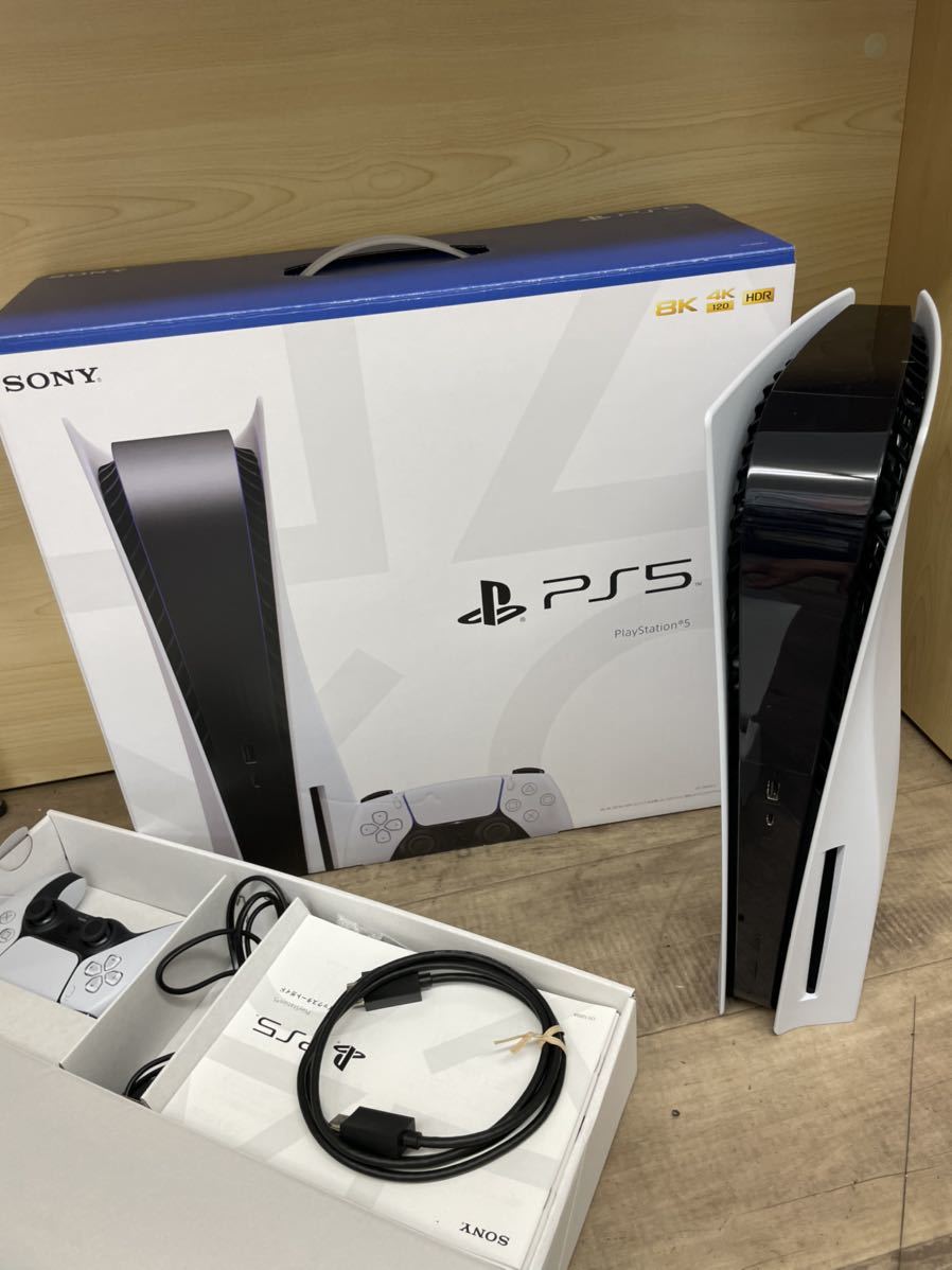 X29）美品PS5 CFI-1200A01 通常盤本体PlayStation5 SONY ソニー付属品 