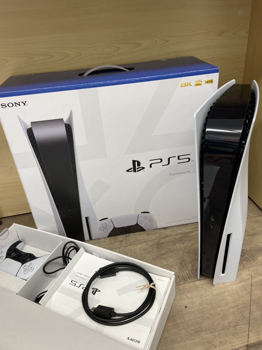 X29）美品PS5 CFI-1200A01 通常盤本体PlayStation5 SONY ソニー付属品