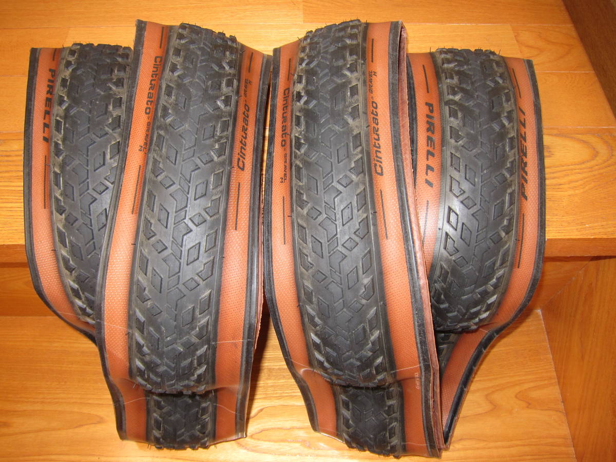 が大特価！ 【中古2本セット】700X45C【PIRELLI（ピレリ）】Cinturato