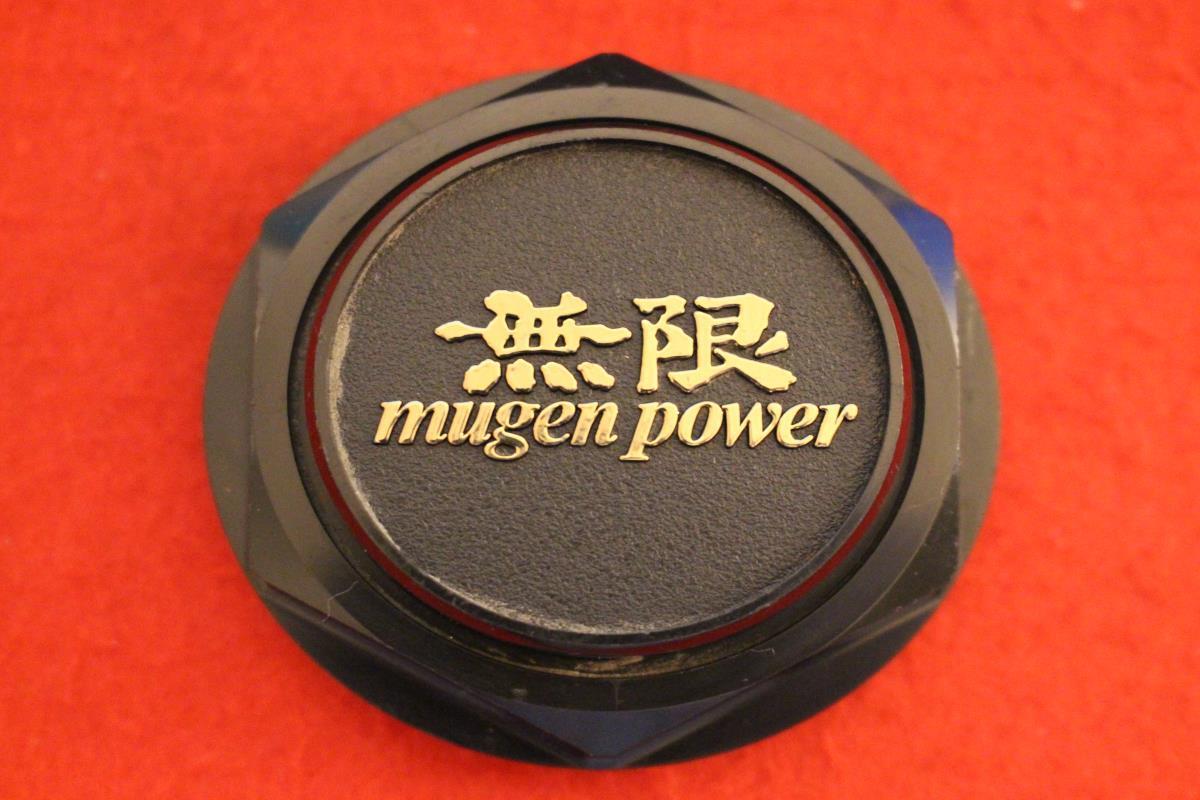 1枚 無限 CF-48 MUGEN 社外 中古 ホイール センタープレート センターカバー エンブレム オーナメント cap_画像1