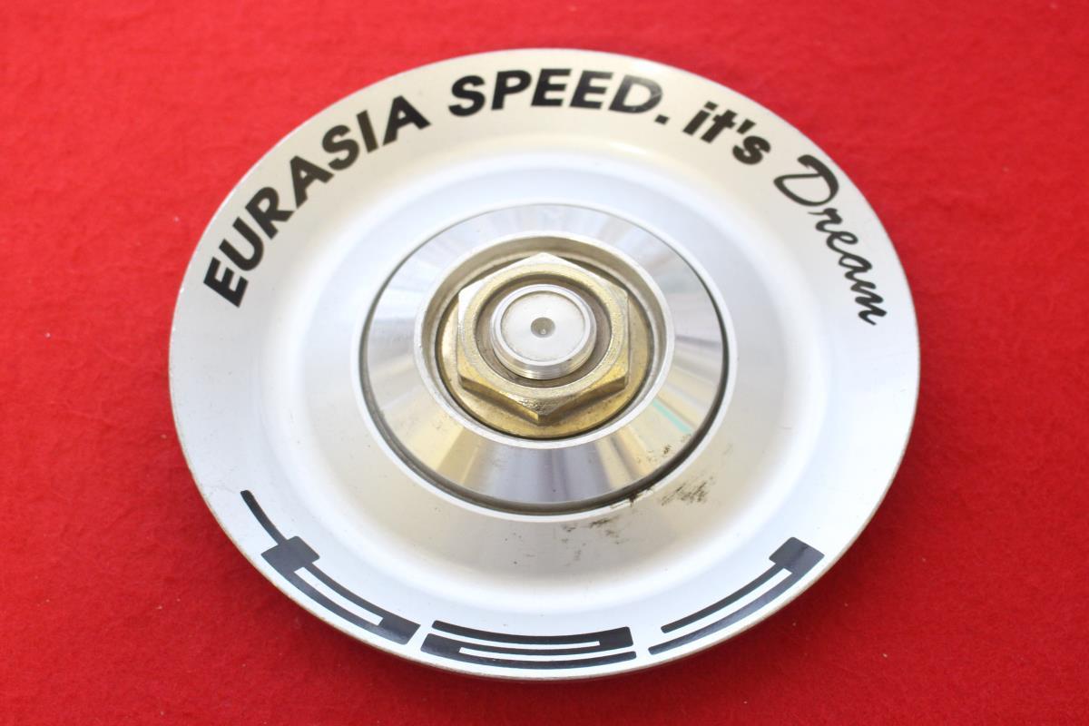 1枚 EURASIA SPEED F24 社外 中古 ホイール センタープレート センターカバー エンブレム オーナメント　cap_画像1