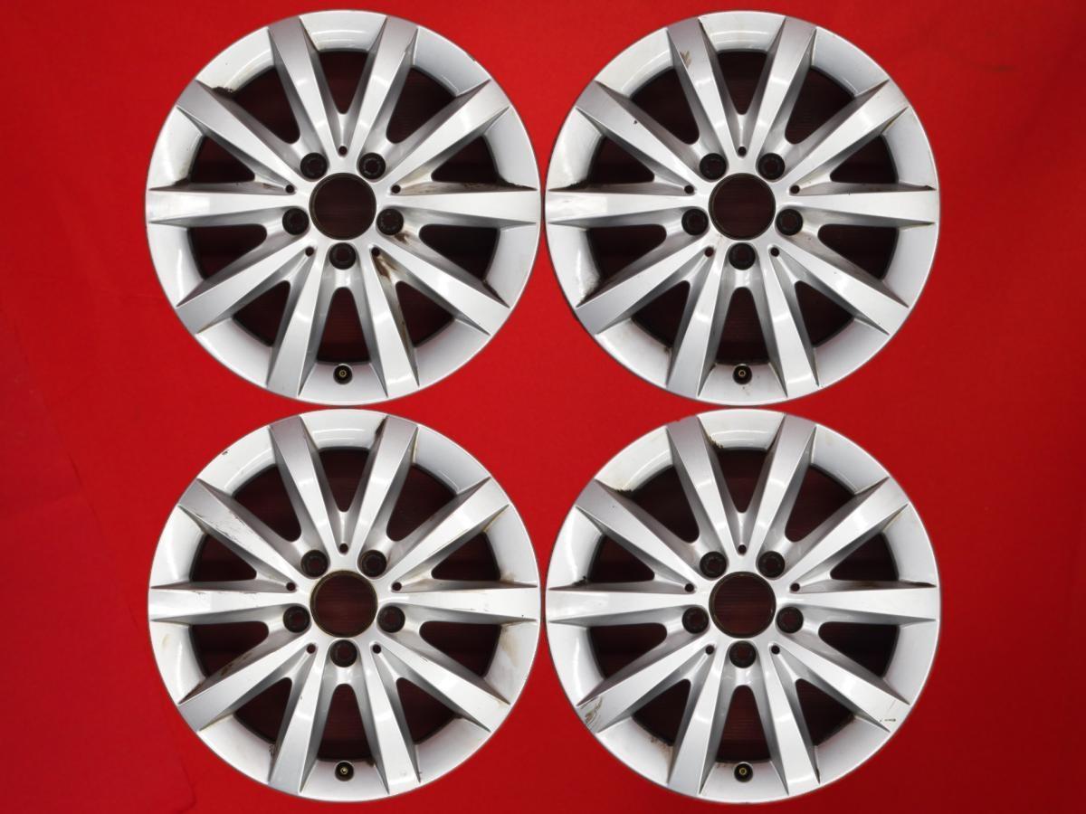 【 激安 中古 4本セット 】 メルセデス・ベンツ Bクラス W246 純正 ホイール 16inch 6.5J +49 PCD112 5穴 ハブ径Φ66.5 A2464010202 cc16