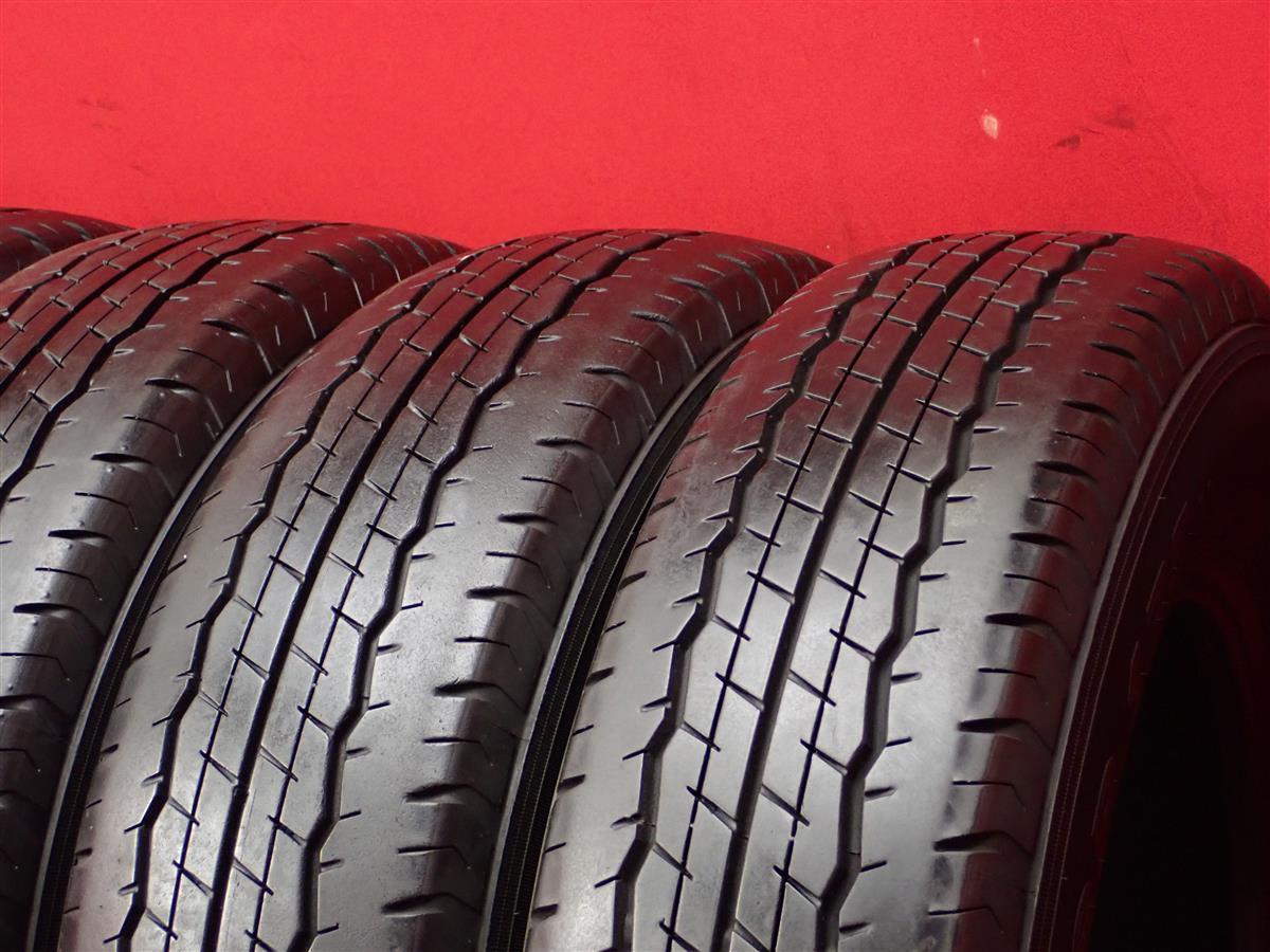 タイヤ4本 《 ダンロップ 》 SP・175N [ 195/80R15 107/105L ] 8.5/8分山★ 商用車 ハイエース キャラバン コモ n15_画像4