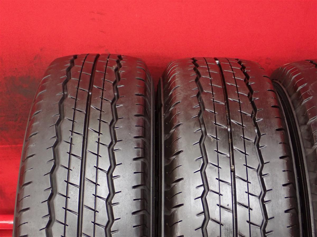 タイヤ4本 《 ダンロップ 》 SP・175N [ 195/80R15 107/105L ] 8.5/8分山★ 商用車 ハイエース キャラバン コモ n15_画像6