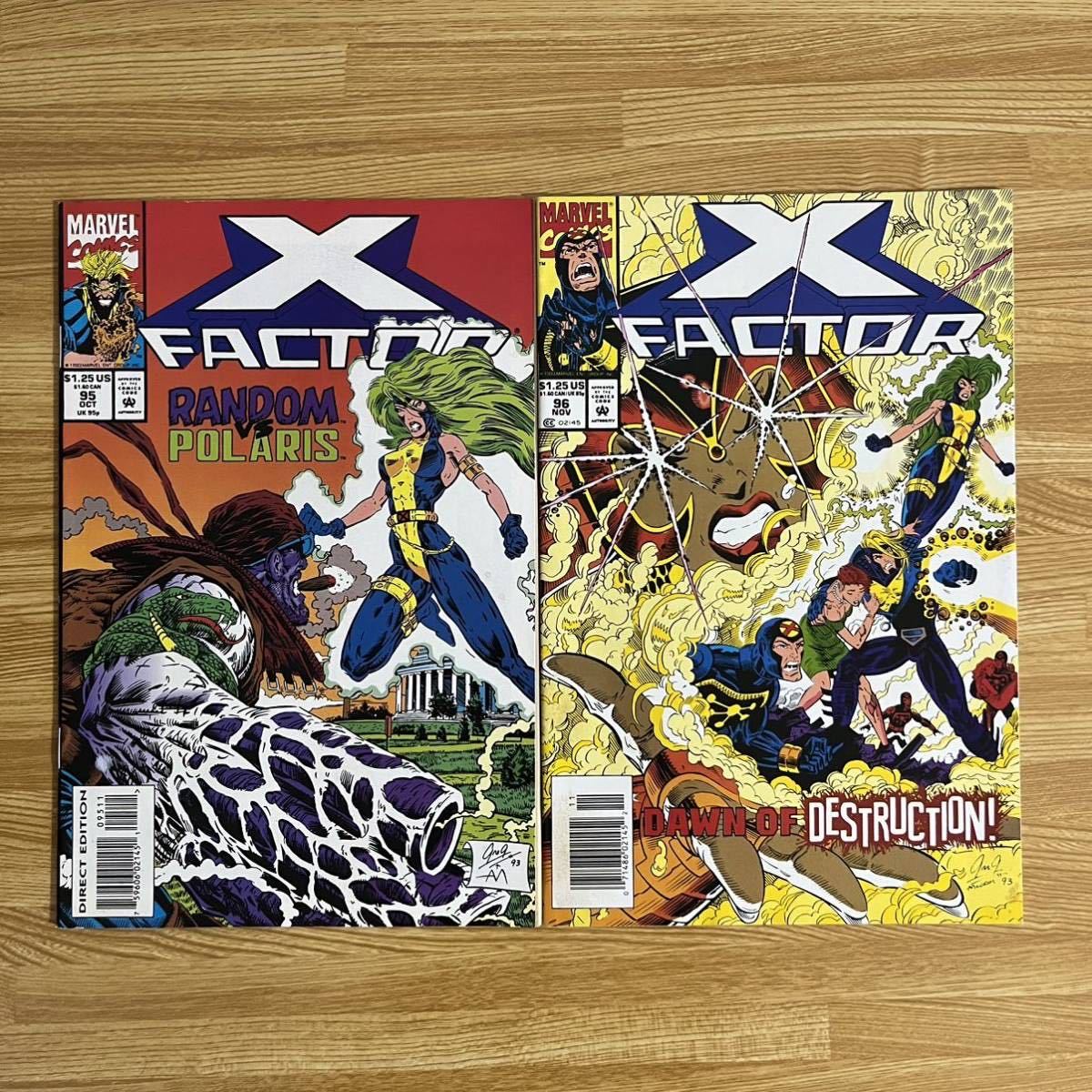 X-Factor #95 & #96 アメコミリーフ 2冊セット X-ファクター X-MEN