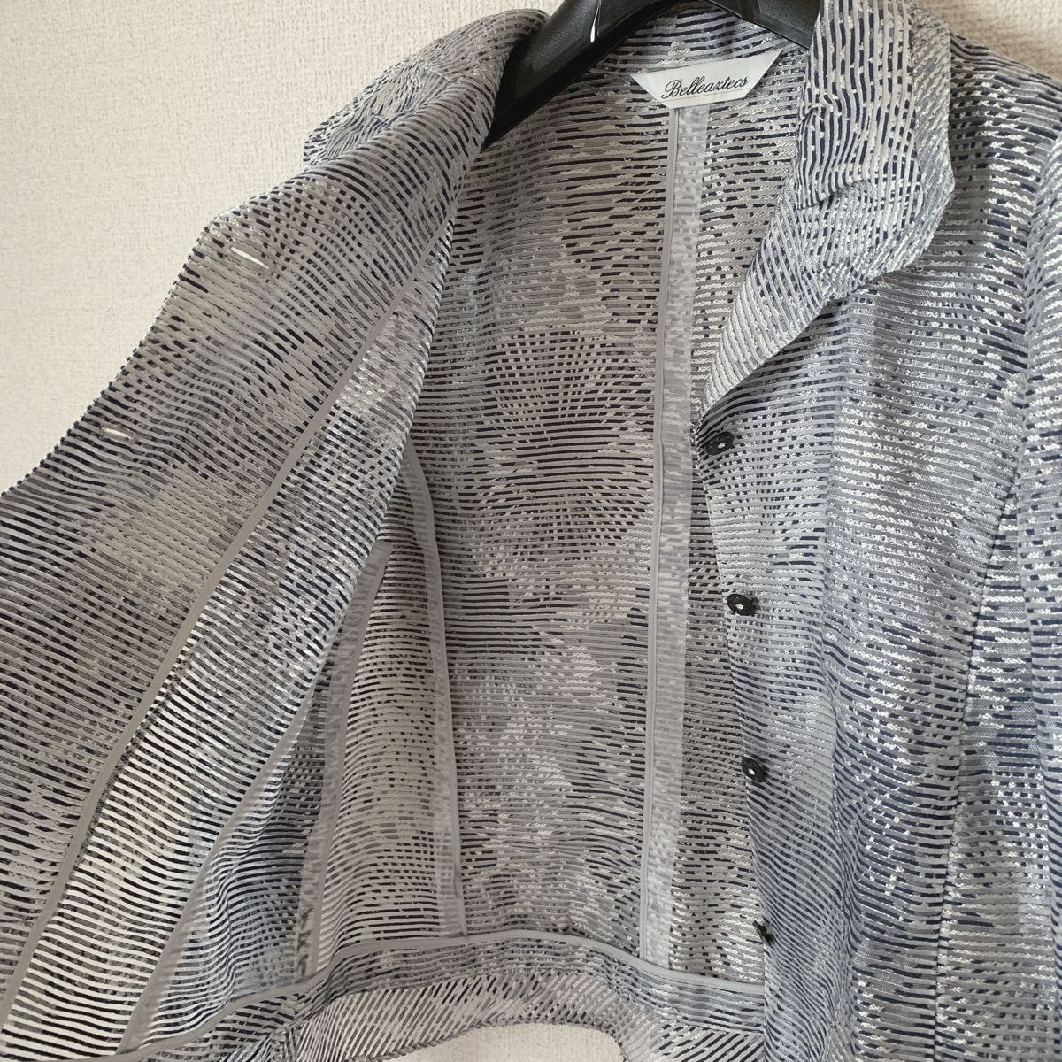 《訳あり》Belleartecs サマージャケット 日本製 アウター  ジャケット 長袖 カーディガン 羽織り