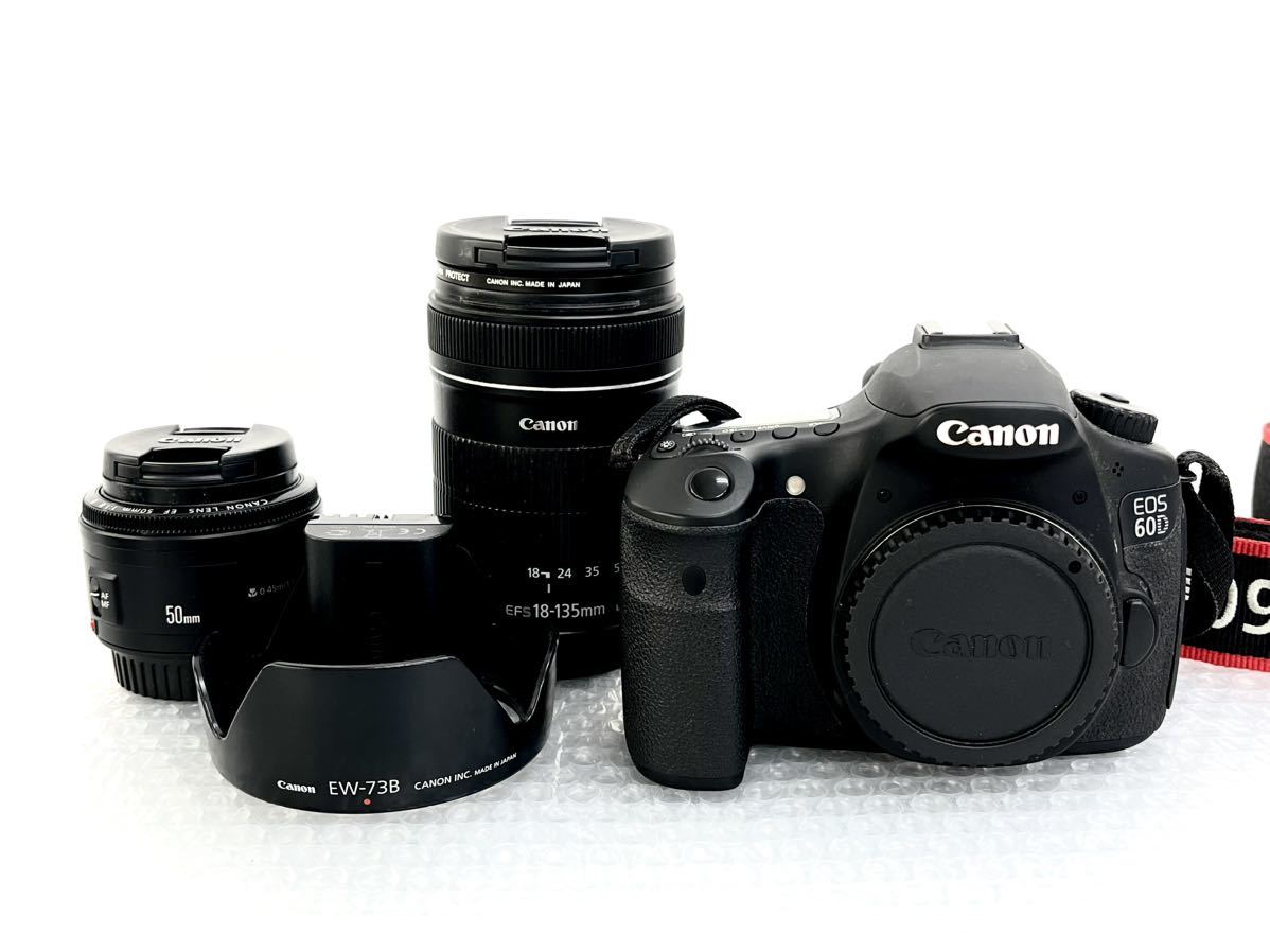 ヤフオク! - I♪ CANON EOS 60D EF-S 18-135m...