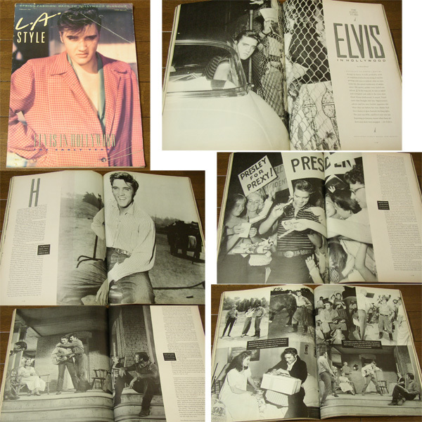 1989年 L.A.STYLE 雑誌,大判,エルヴィス プレスリー,TIFFANY,CHANEL,GUESS,GAP,1980s,アニエス ベー,Elvis Presley,BUDD WISER,_画像1
