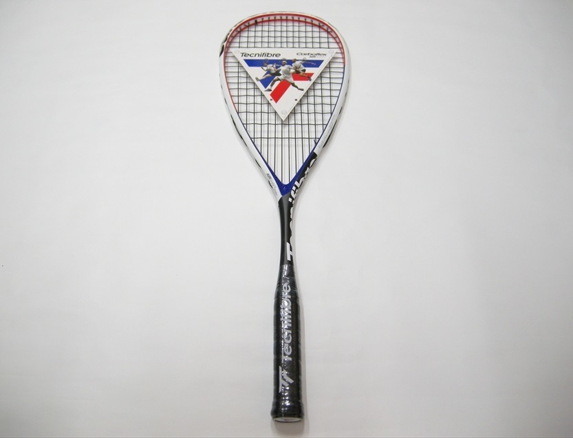 送料込・新品・スカッシュ・ラケット・テクニファイバー・カーボフレックス125 エアシャフト/Tecnifibre Carboflex 125 AIRSHAFT_画像6