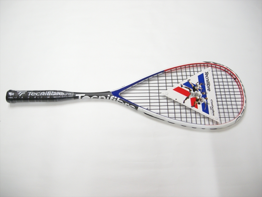 送料込・新品・スカッシュ・ラケット・テクニファイバー・カーボフレックス125 エアシャフト/Tecnifibre Carboflex 125 AIRSHAFT_画像7