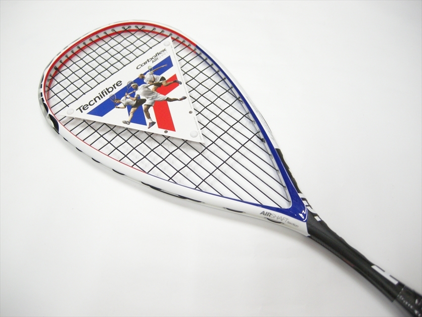 送料込・新品・スカッシュ・ラケット・テクニファイバー・カーボフレックス125 エアシャフト/Tecnifibre Carboflex 125 AIRSHAFT_画像1