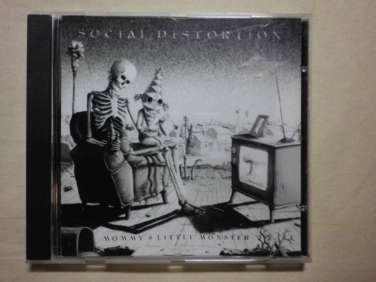 『Social Distortion/Mommy’s Little Monster(1983)』(KUNG FU RECORDS 78800-2,1st,輸入盤,歌詞付,USパンク,オレンジ・カウンティ)_画像1