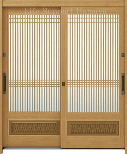 全てのアイテム YKK アルミサッシ 玄関引戸 単板 ランマ無し 内付 A06W