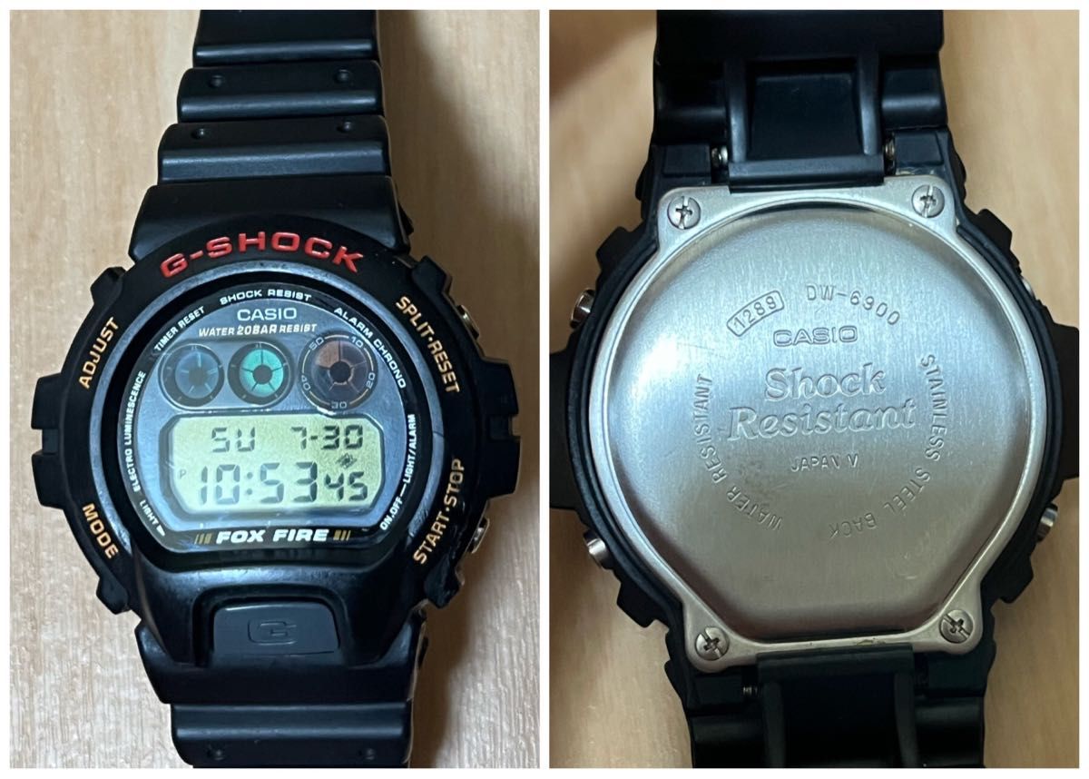 CASIO G-SHOCK 人気の3つ目 DW-6900 電池交換済 訳あり品 CASIO G-SHOCK 人気の3つ目 DW-6900 電池交換済 訳あり品