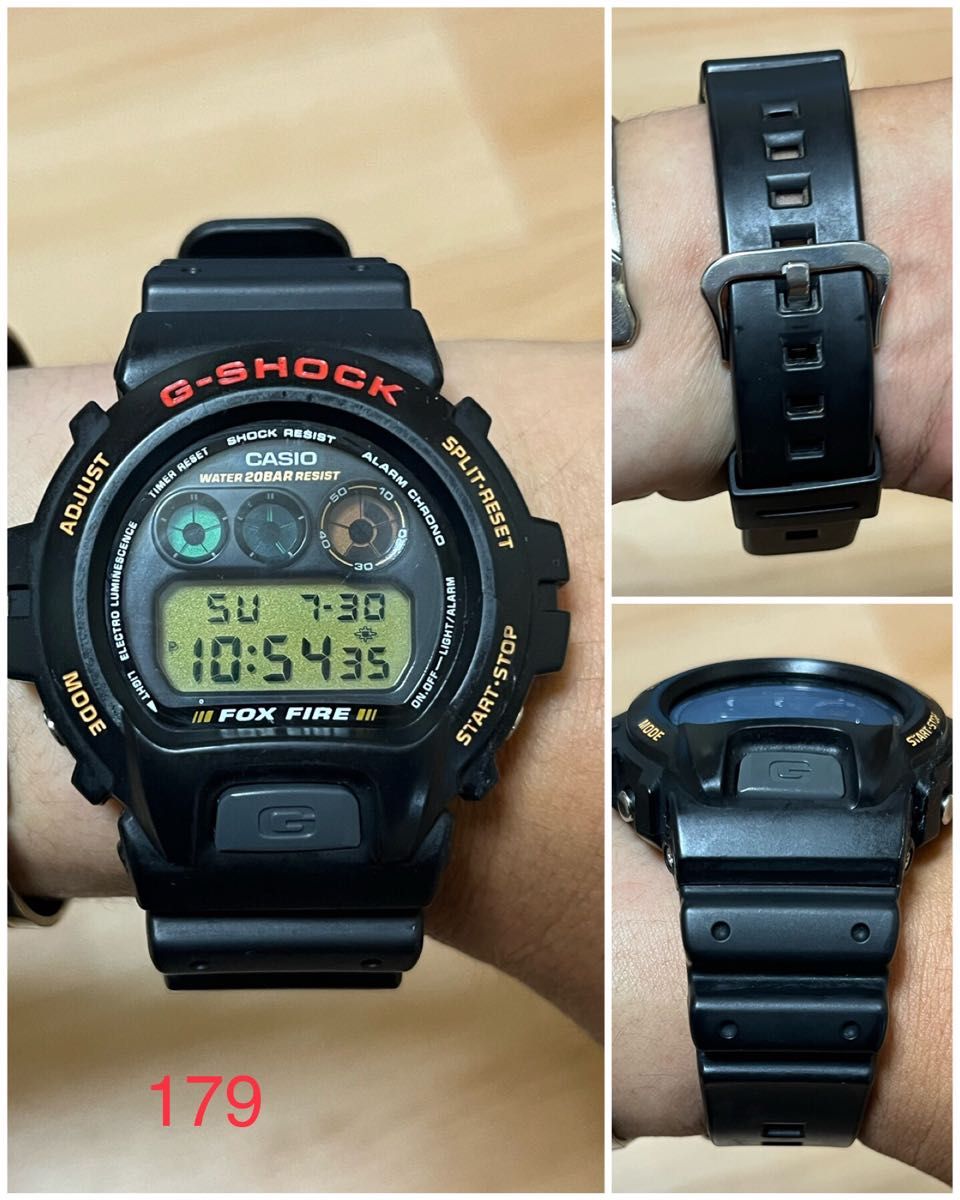 CASIO G-SHOCK 人気の3つ目 DW-6900 電池交換済 訳あり品 CASIO G-SHOCK 人気の3つ目 DW-6900 電池交換済 訳あり品