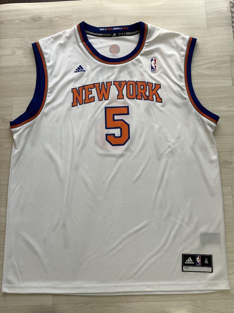 【激レア】 NBA　KIDD ＃5 ジェイソン・キッド KNICKS ニューヨーク・ニックス adidas アディダス ユニフォーム ジャージ バスケ XL　美品_画像1