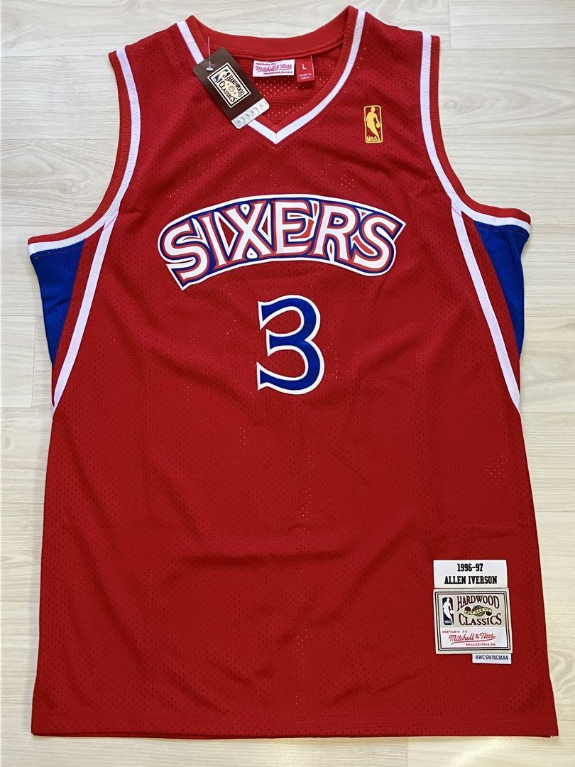 海外ブランド アレン・アイバーソン #3 IVERSON 76ers NBA 【未使用品