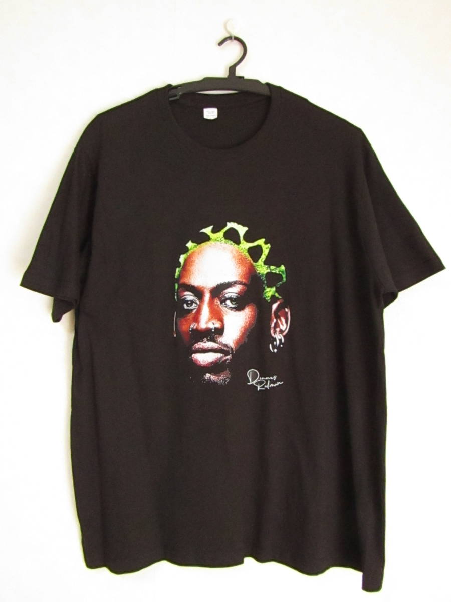 【未使用品】 NBA RODMAN デニス・ロッドマン Tシャツ ユニフォーム　L　ブラック　美品_画像2