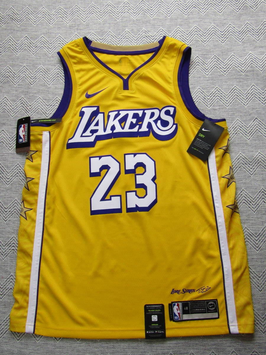 かわいい～！」 LAKERS NBA スウィングマン 美品 レブロン・ジェームズ