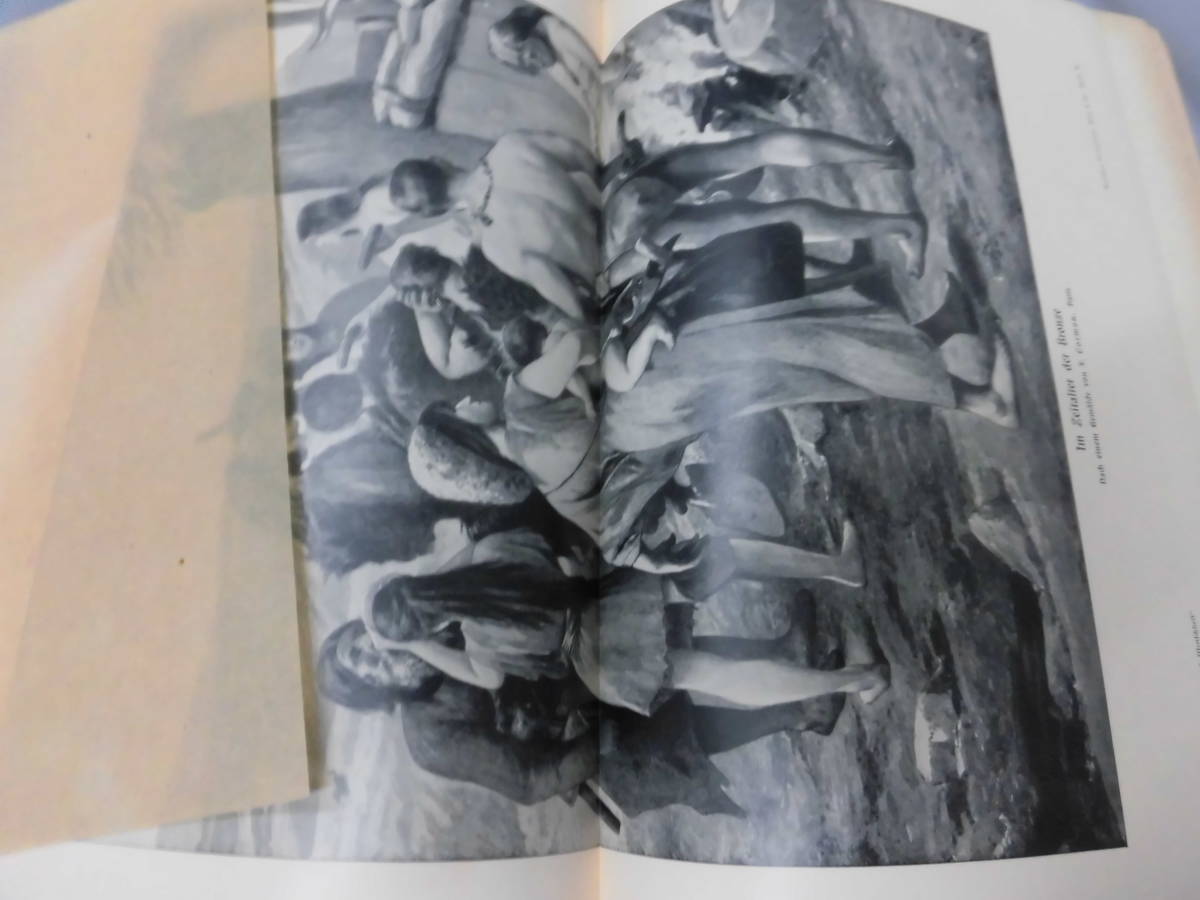 D4S 洋書 Weltall und Menschheit 全5巻セット 1900年頃 挿絵本 大型本の画像7